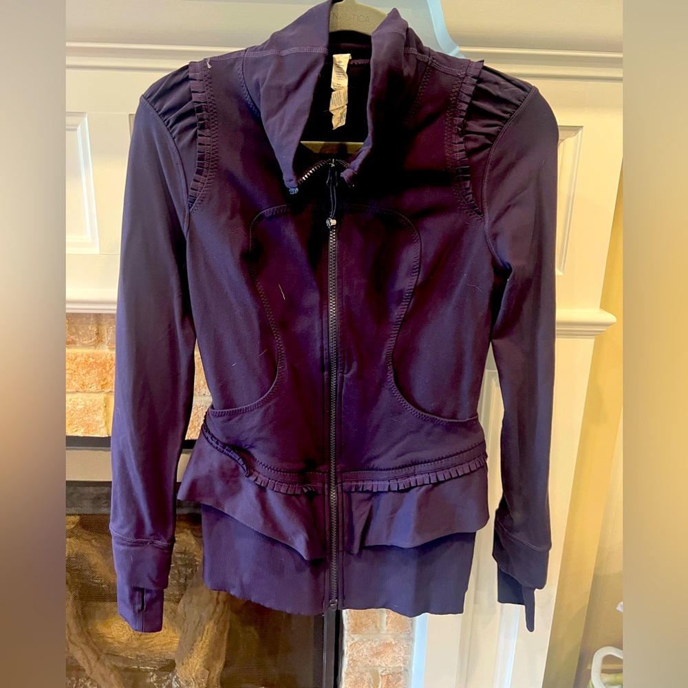 Plum lululemon jacket